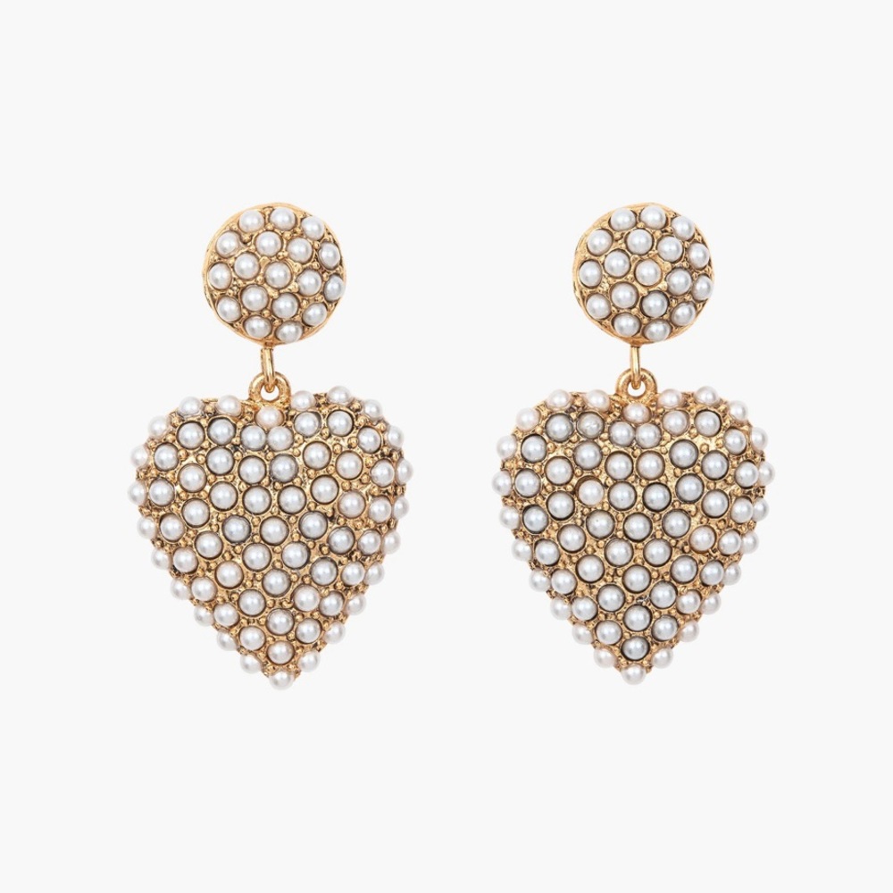 Jennifer Behr Amelie Heart Earrings-New with Tags 🏷